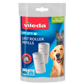 Набір запасних валиків Vileda Lint Roller, 2 шт по 29 аркушів